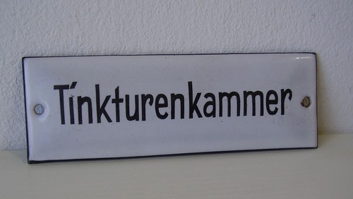 Antikes emaile schild - antikes,