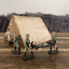 Antik Original Zelt Militär