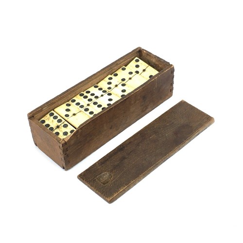 Antikes domino spiel knochen - domino,