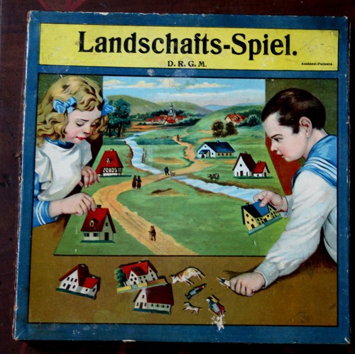 Antik landschafts spiel - antik, landschafts-spiel