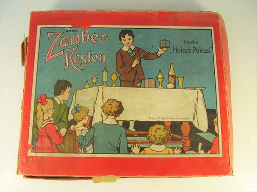 Antiker zauber kasten hokus - kasten,